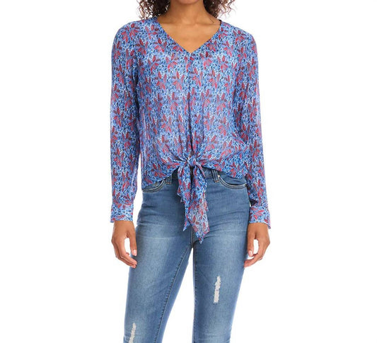 Karen Kane - Ramona Tie-front Top
