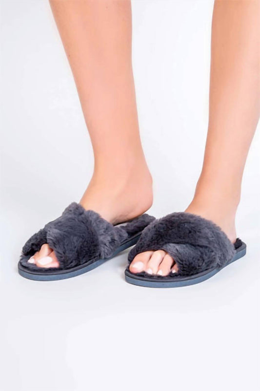 Pj Salvage - PJ Salvage Blush Fur Slippers
