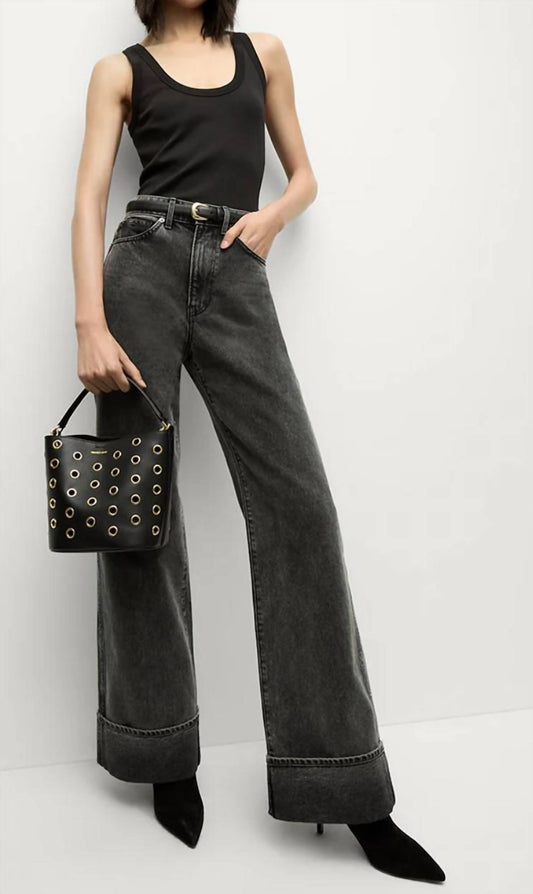 Veronica Beard - TAYLOR HIGH RISE WIDE LEG W/H