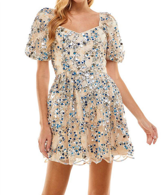Sequin Sweetheart Dress