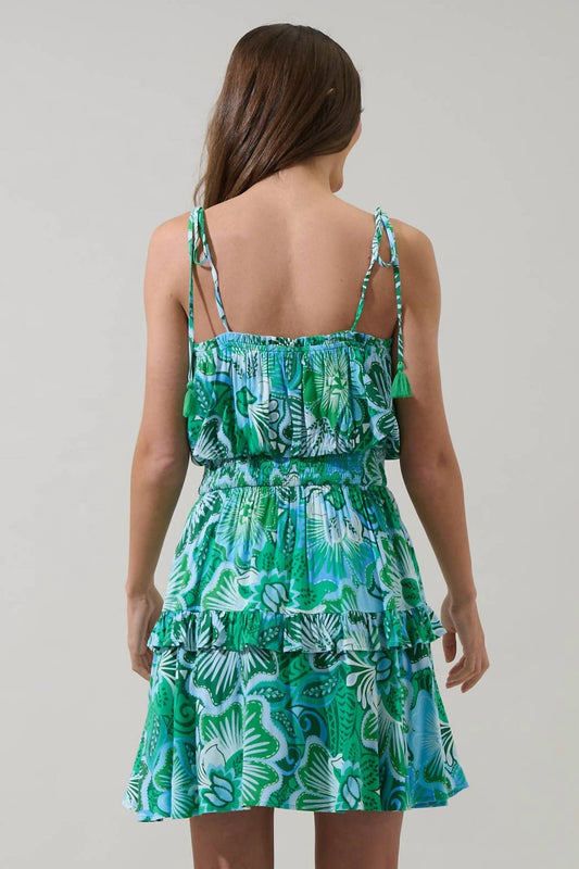 Sugarlips - Tanti Floral Salta Ruffle Mini Dress