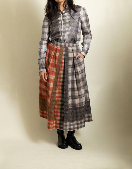 Pierre-Louis Mascia - Lace Plaid Skirt