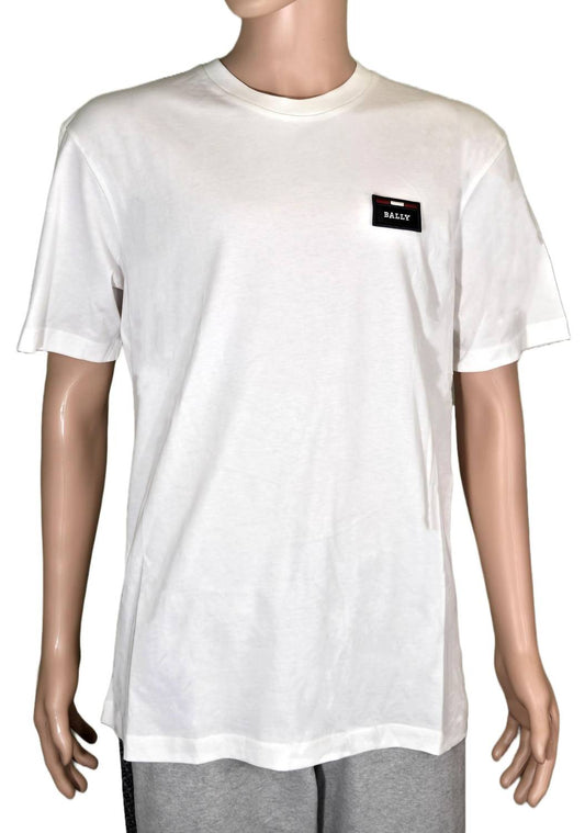 Bally - Men's Short Sleeve Embroidered Logo T-shirt