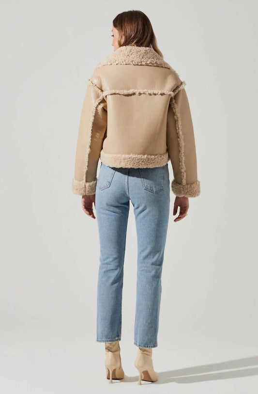 Astr - Luciana Faux Leather Jacket