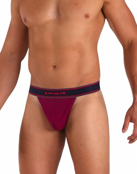 Papi - Textured Sport Injected Slub Jersey Thong