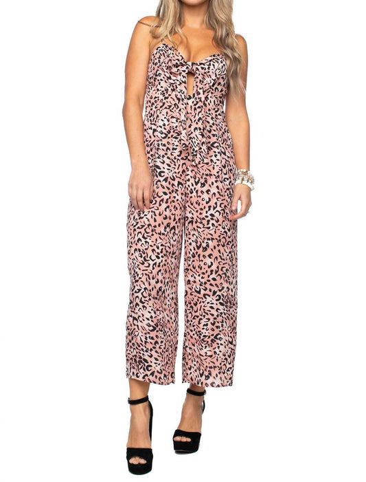 Animal Print Jumpsuit