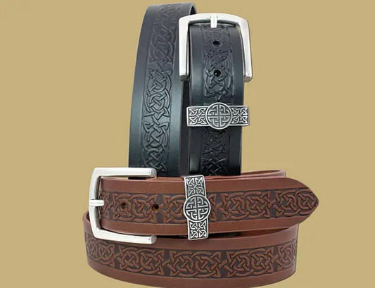 Lee River - Lee River Celtic Embossed Belt