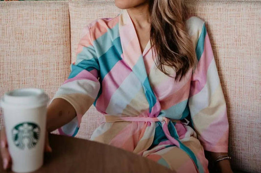 Katydid - Women's Striped Robes