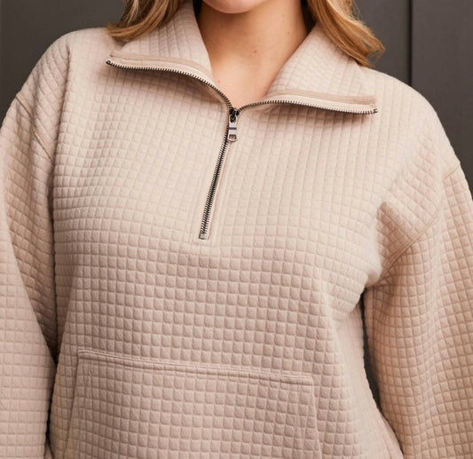 Tribal - Kangaroo 1/2 Zip Sweater