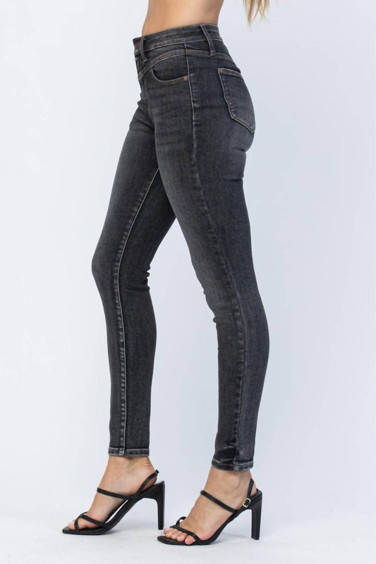 Judy Blue - High Waist Front Yoke Skinny Jeans