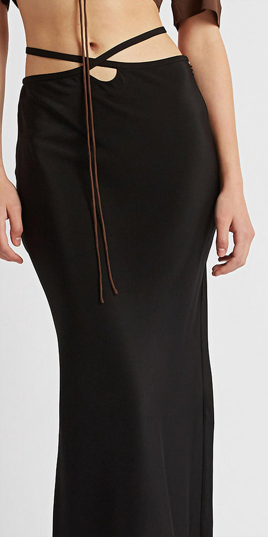 Christopher Esber - Loophole Tie Midi Skirt