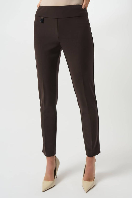 Joseph Ribkoff - High-waisted Formal Straight Leg Pants