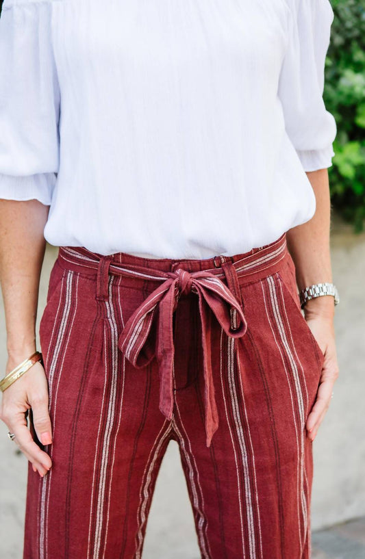 Inland Sashed Crop Pant