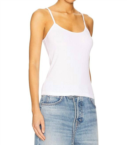 Donni. - Pointelle Cami Tank