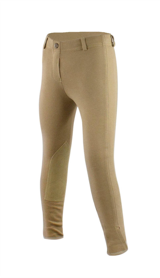 Equistar - Kids Pull-on Knee Patch Breech Pants