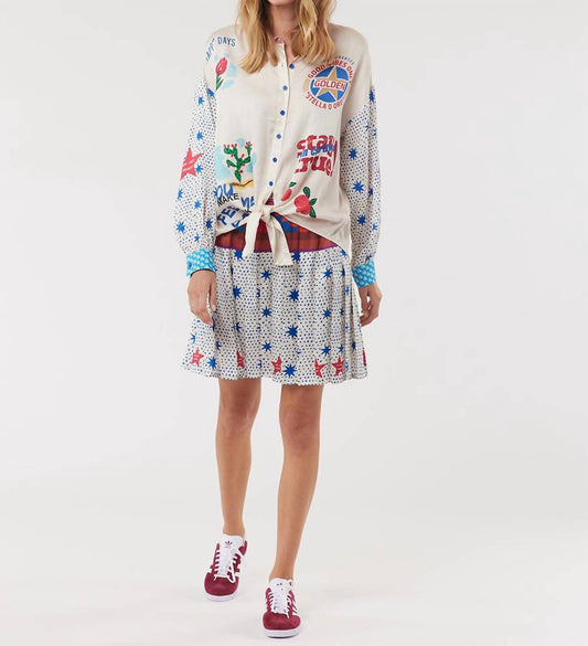 Me369 - Women's Sofia Tie Front Top