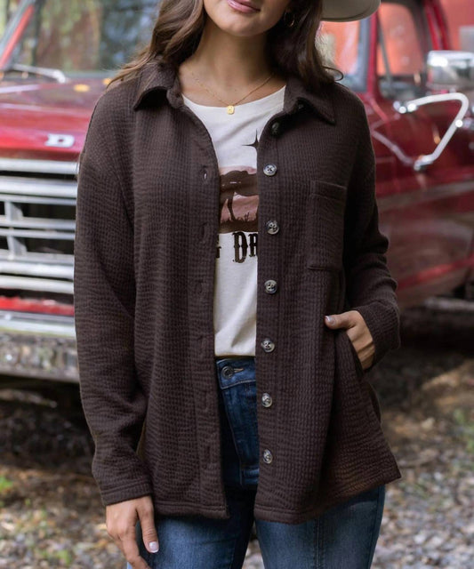 Grace And Lace - Luxe Ribbed Shacket