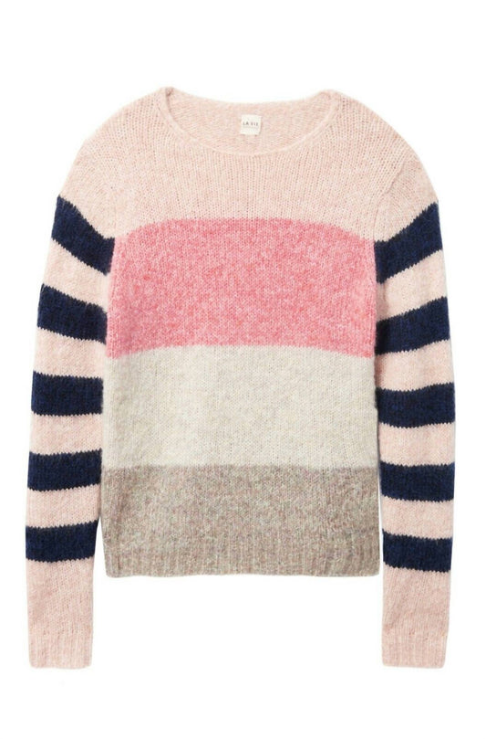 Rebecca Taylor - La Vie Soft Stripe Pullover Sweater