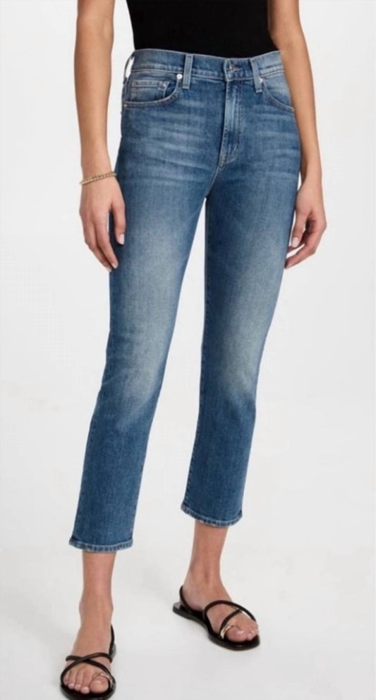 Re/Done - 90's High Rise Anklecrop Jeans