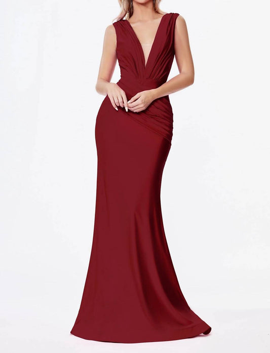 Cinderella Divine - Stretch Jersey Evening Gown
