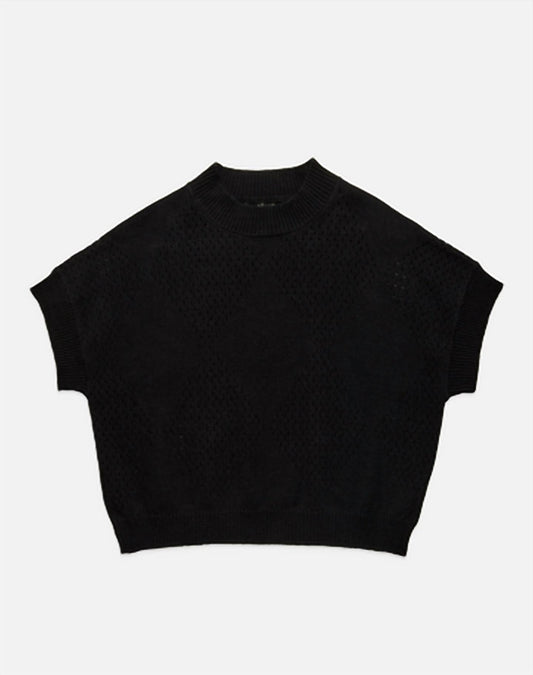 Deluc - Women's Nora Pointelle Knit Vest