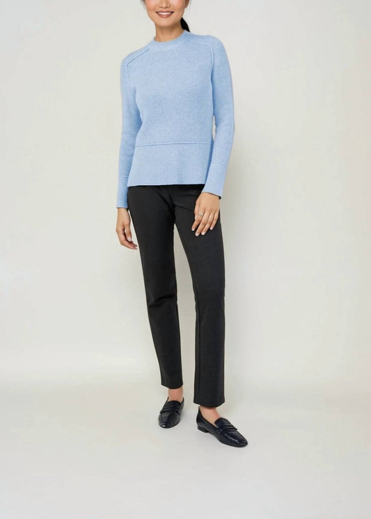 J'Envie/Eli - Shaker Stitch Crew Neck Sweater