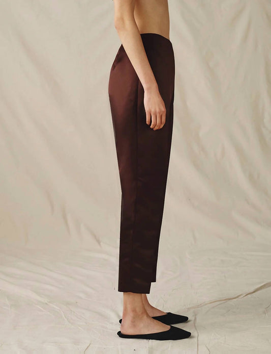 Attersee - Duchess Satin Cigarette Pant
