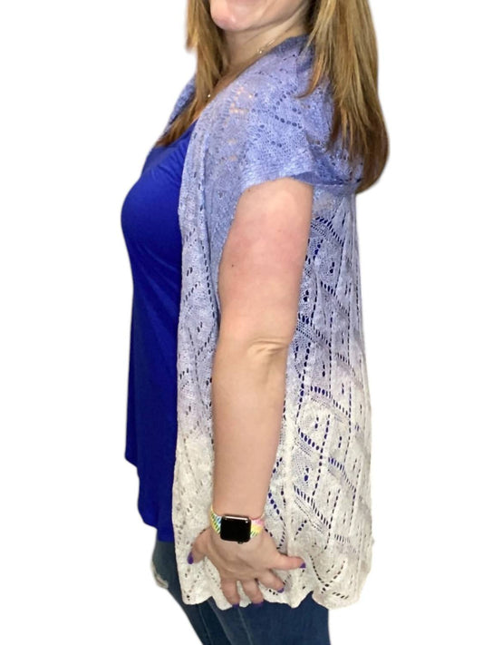 Kori - Dip Dye Hoodie Vest