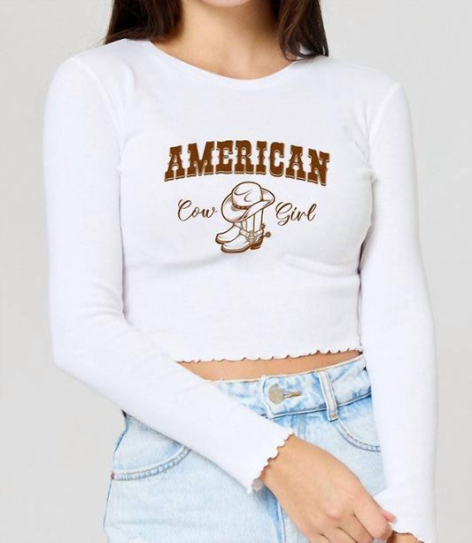 Organic Generation - American Cowgirl Top