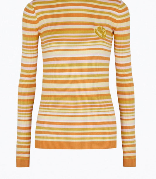 AWA RIBBED-KNIT TURTLENECK TOP