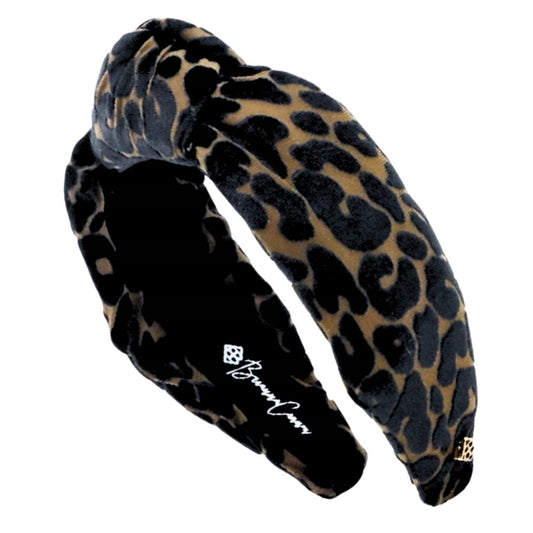 Brianna Cannon - Women's Leopard Puff Knotted Headband
