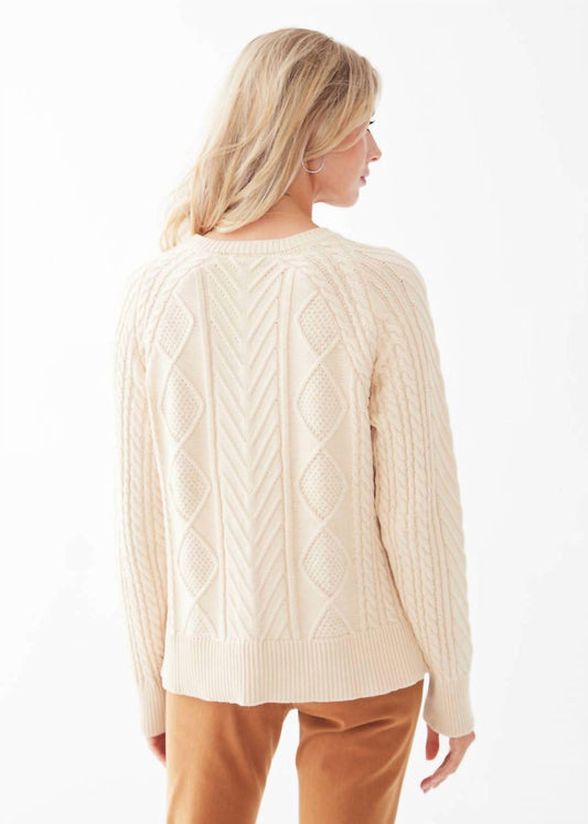 A-Line Cable Sweater
