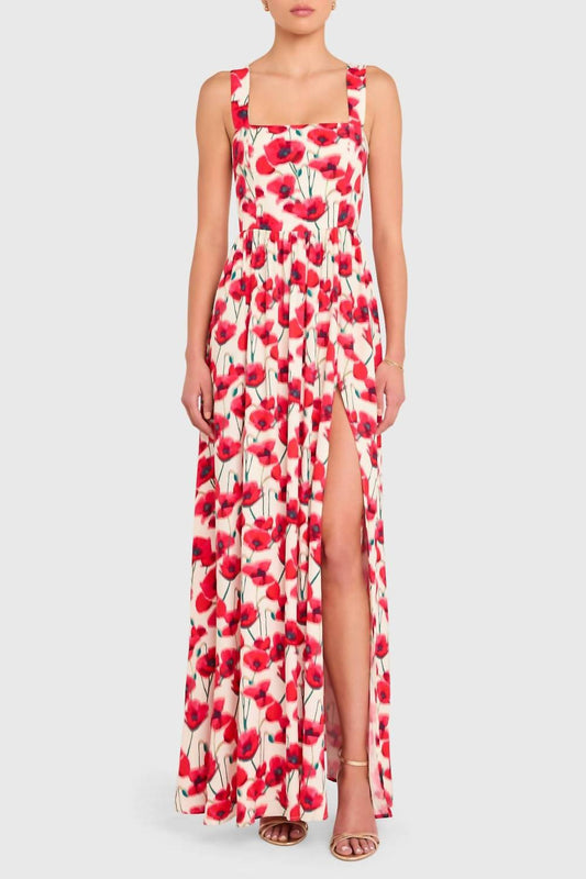 Amanda Uprichard - Florence Square Neck Maxi Dress
