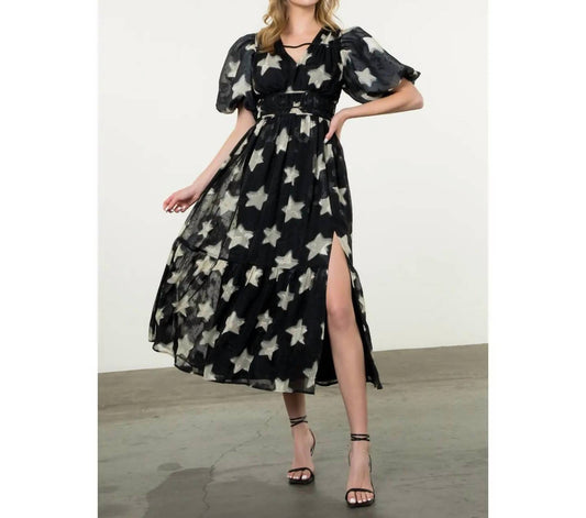 Thml - Grace Star Midi Dress