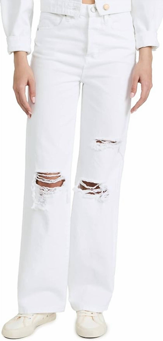 Blanknyc - The franklin ribcage wide leg heads in the clouds jeans