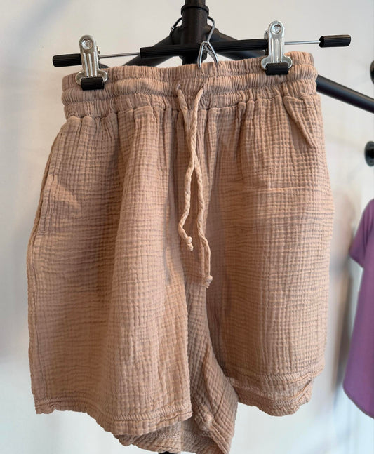 Stateside - Gauze Drawstring Short