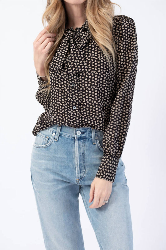 Re/Done - 70s Tie Blouse