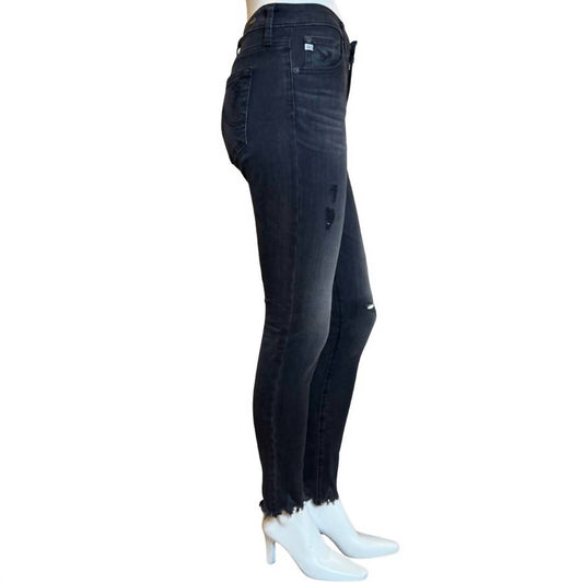 Ag Jeans - Women's Slim Raw Cuff Rips Hem Jean