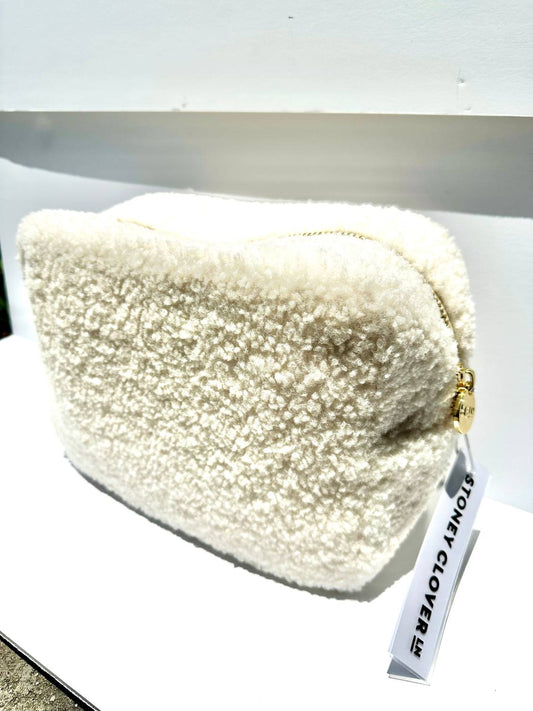 Stoney Clover Lane - Cozy Large Sherpa Pouch