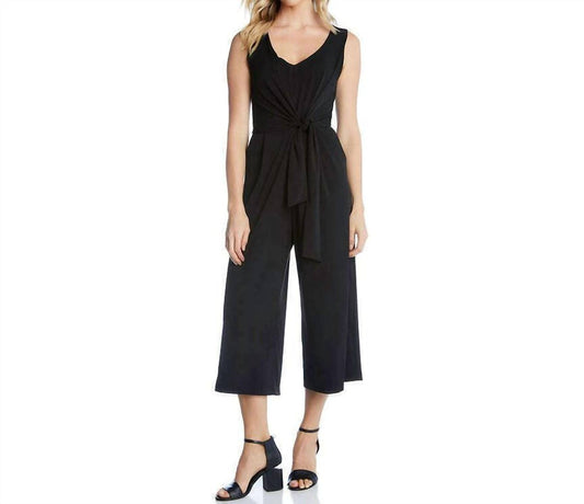 Karen Kane - Tie-front Jumpsuit