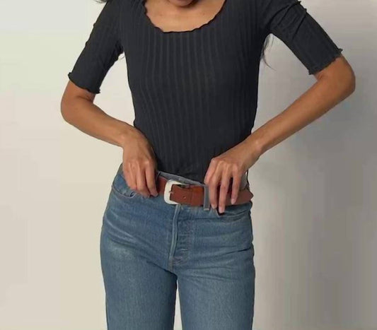 Nation Ltd - Jezebel Scoop Neck Tee