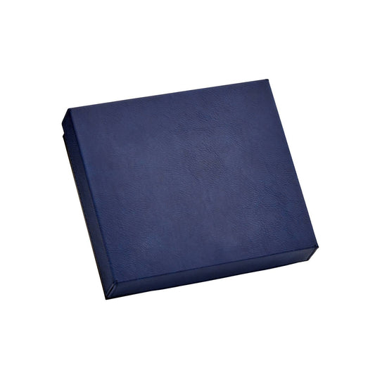 Creative Gifts International - Leatherette Flask & Stainless Steel Shot Glass Set