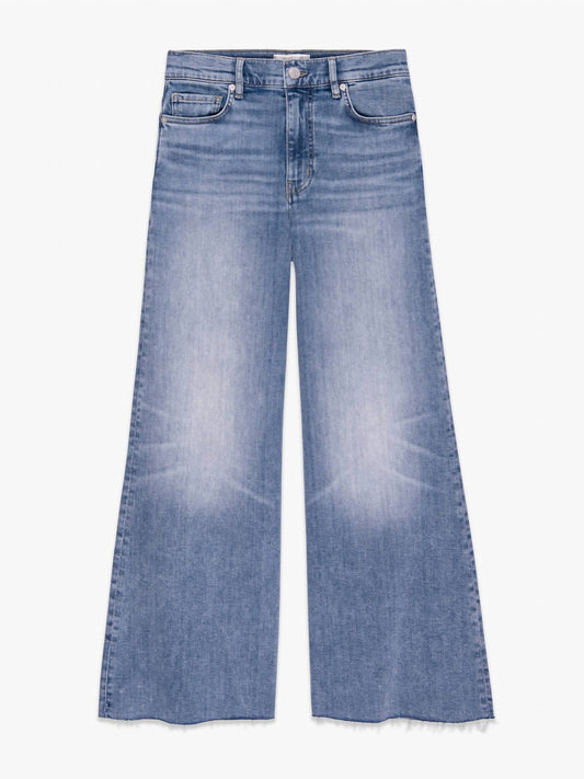 Frame - Women's Le Palazzo Crop Raw Fray Jeans