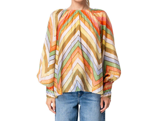 Ciebon - Chevron Blouse