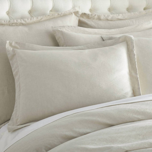 Levtex - Washed Linen Duvet Cover