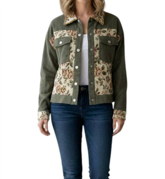 Hem & Thread - Curduory Jacquard Jacket