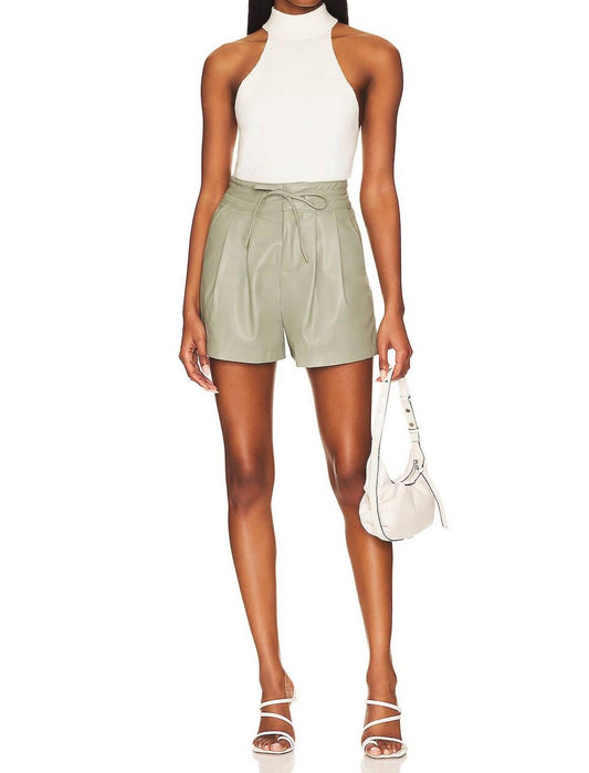 Blanknyc - Faux Leather Maybell Short
