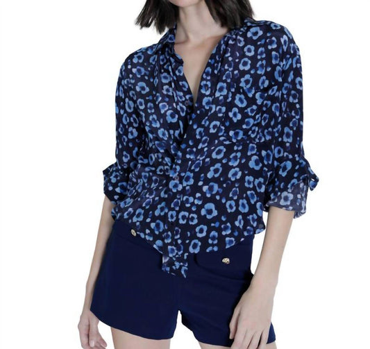 Karina Grimaldi - Gabriella Print Top