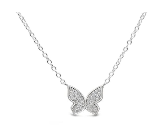 Stia - Women's Spread Your Wings Butterfly Necklace