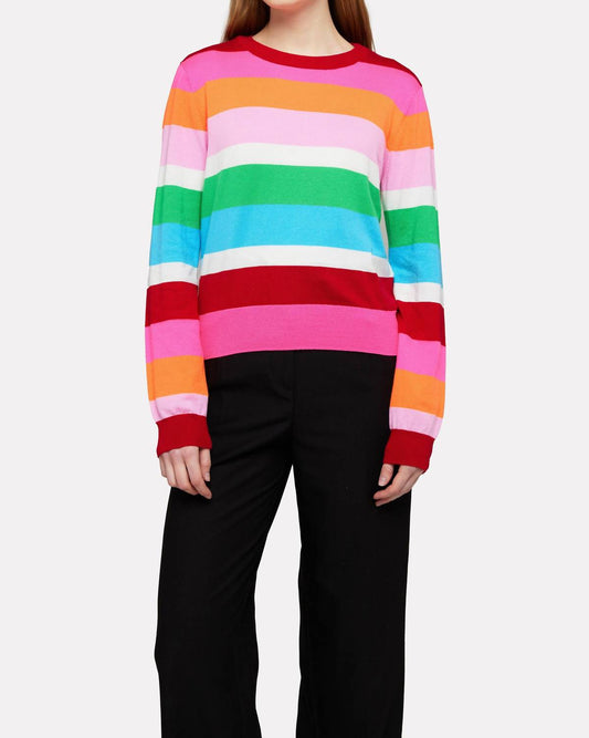 Wispr - Women's Stripe Crew Sweater